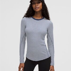 Lululemon Hold Tight Long Sleeve Shirt in Club Blue